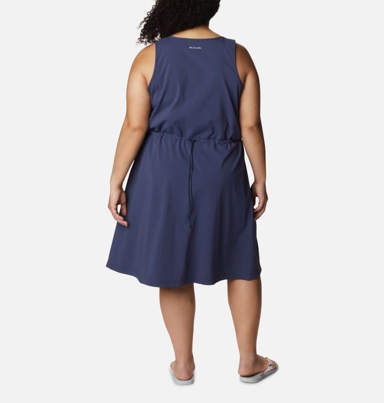 Women's Columbia On The Go Dress Navy | Plus Size CA-W61CA